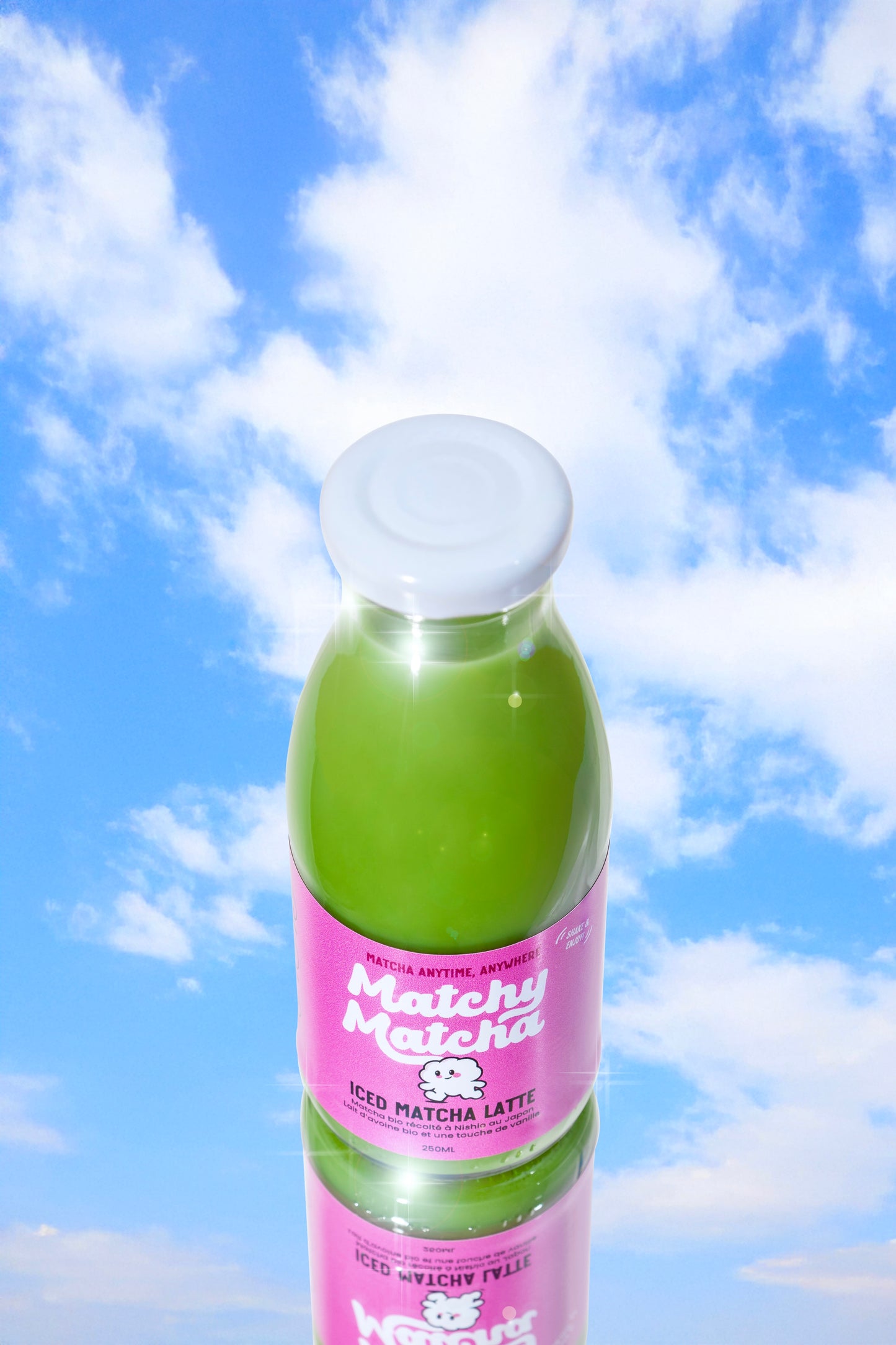 Iced matcha latte đ